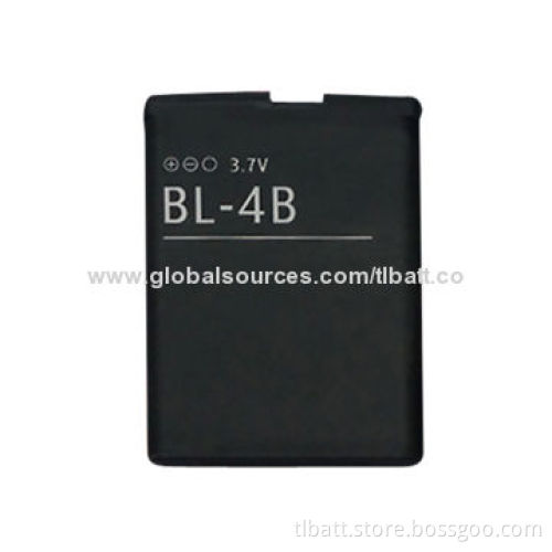 3.7V/750mAh Li-ion Bl-4b Mobile Phone Battery for Nokia 6111